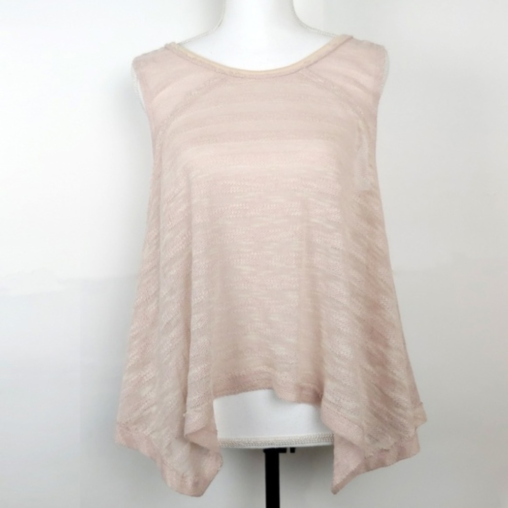 We The Free Free People Sleeveless Loose Knit Tank